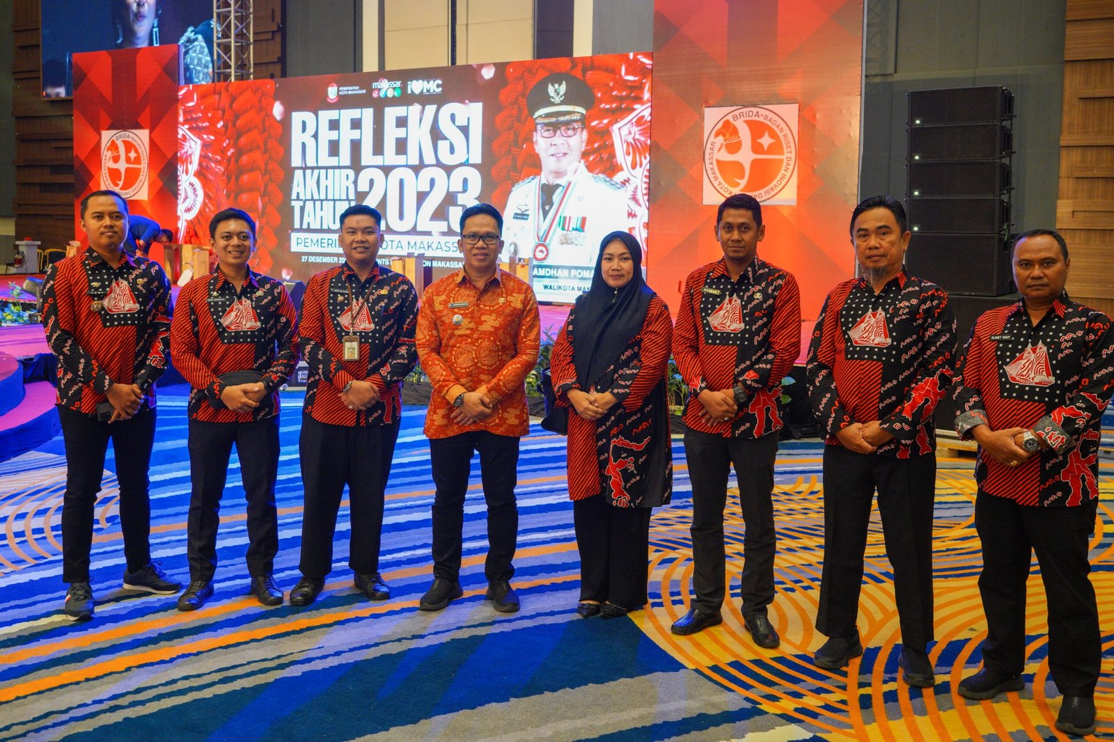 Camat Rappocini Hadiri Refleksi Pemkot Makassar 2023