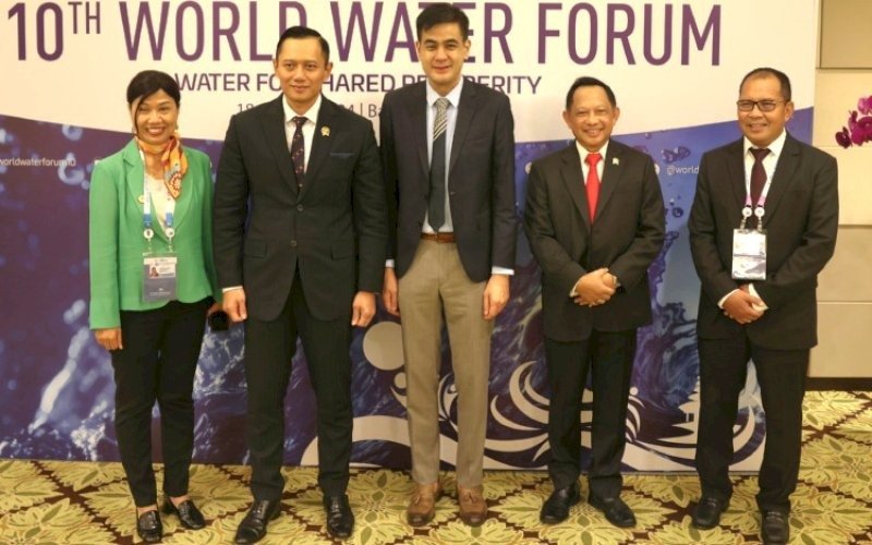 Danny Pomanto Bersama Tito dan AHY Bahas Kebijakan Pemda Terhadap Air