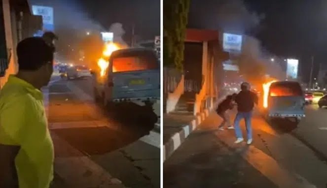 Aksi Unjuk Rasa di Makassar Berakhir Ricuh Puluhan Pendemo Ditahan