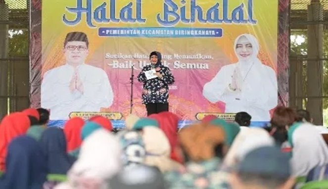 Indira Yusuf Ismail Apresiasi Peran Perempuan Biringkanaya dalam Acara Halal Bi Halal