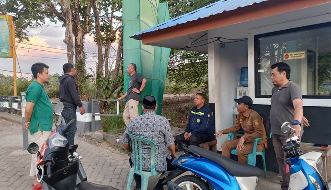 Pos Security Diserang dengan Busur, Penjahat Ngebut Kabur