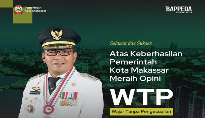 Pemkot Makassar Raih Opini WTP, Danny Pomanto: Tradisi Pelaporan Tercepat Harus Dipertahankan