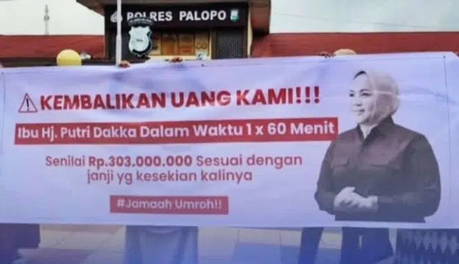 Penipuan Bermodus Umroh, Putri Dakka Dilaporkan dengan Bukti Kuat