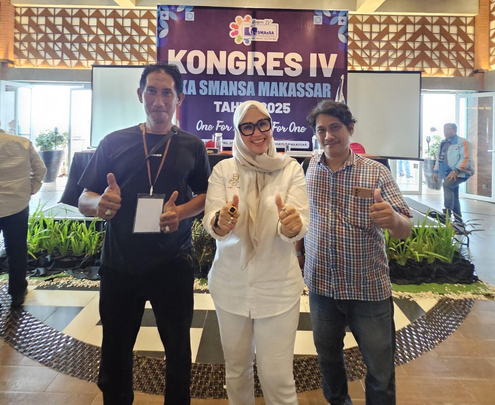 Andi Ina Kartika Sari, Ketua Terpilih Bersama Utusan Angkatan 98' IKA Smansa Makassar