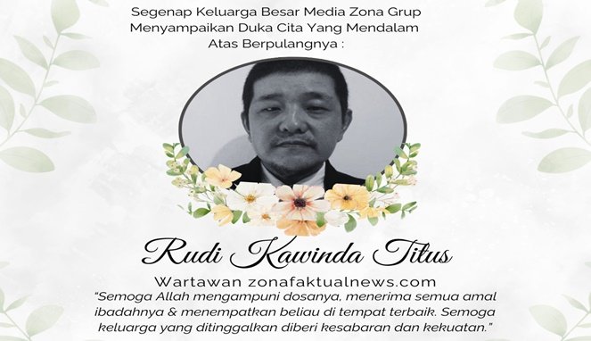 Jurnalis Zona Merah Grup Rudi Kawinda Titus Tutup Usia