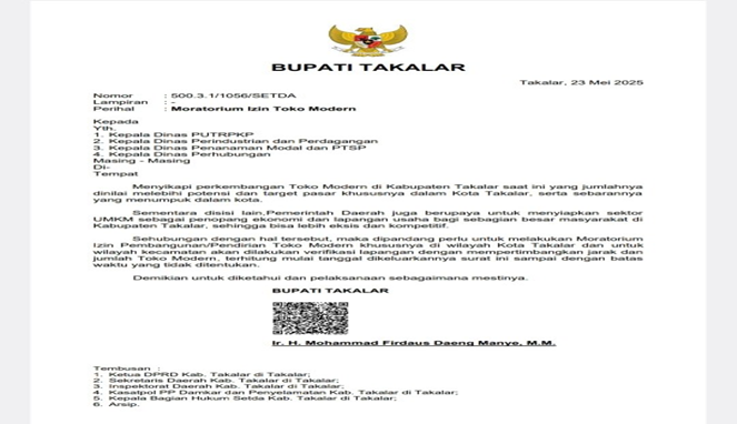 Satpol PP Dinilai 'Lemah' Toko Modern Ilegal Takalar Aman-Aman Saja
