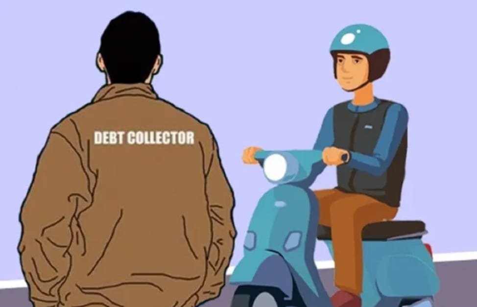 Foto Ilustrasi Debt Collector Memantau Kendaraan