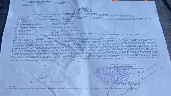 Sadis! Remaja Dihajar di Tengah Kota Takalar, Polisi Masih Sibuk Menyelidiki