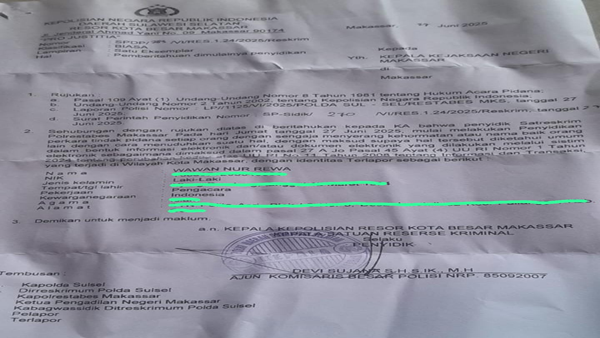 Koalisi Advokat Sulsel Soroti Kejanggalan Proses Penyidikan oleh Polrestabes