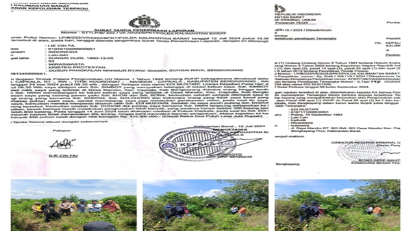 Kebun Sawit Dirusak, Tersangka Jelas, Bukti Ada — Tapi Polisi Belum Bertindak