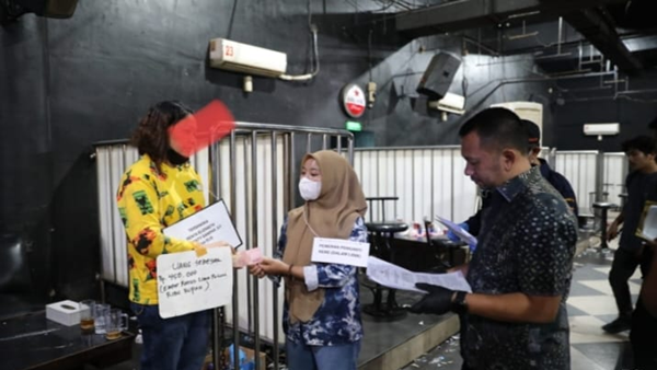 35 Orang Digiring Polisi dari THM Deli Serdang, Mayoritas Positif Narkoba