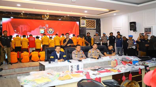 Kantor DPRD Porak-Poranda, 53 Tersangka Ricuh Demo Masuk Jerat Hukum