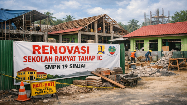 Anggaran Negara Dipertaruhkan, Proyek Pendidikan Sinjai Dipreteli?