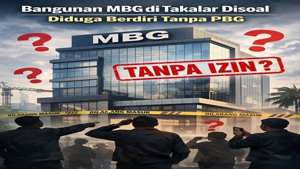 PBG Tak Terlihat, Bangunan MBG Dinilai Bentuk Pembiaran