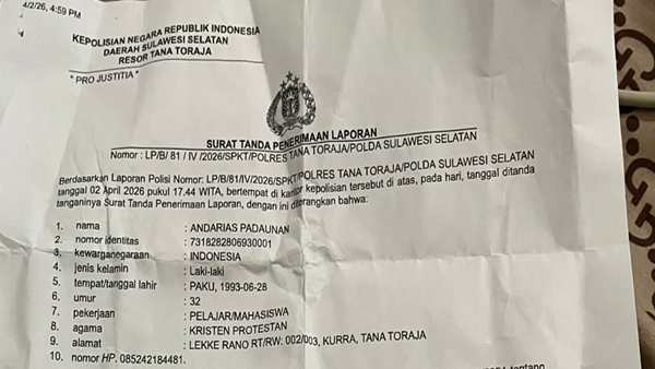 Geger! Wartawan Diteror Usai Ungkap Tambang Tak Berizin di Toraja Utara