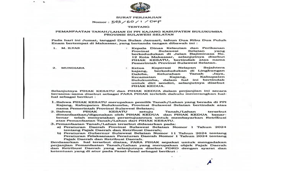 Tanpa Kejelasan, Pungutan di PPI Kajang Bikin Pedagang Resah