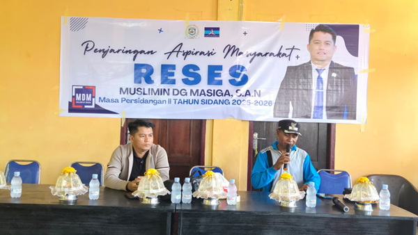 Muslimin Dg Masiga Serap Aspirasi Warga Desa Pulau Bapa: Listrik Belum Tersedia, Air Bersih Belum Difungsikan, Bidan Desa Kosong
