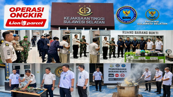 Pengiriman Narkoba Jalur Lion Parcel Diduga Dikendalikan dari Balik Jeruji, Sidang Belum Juga Tuntas