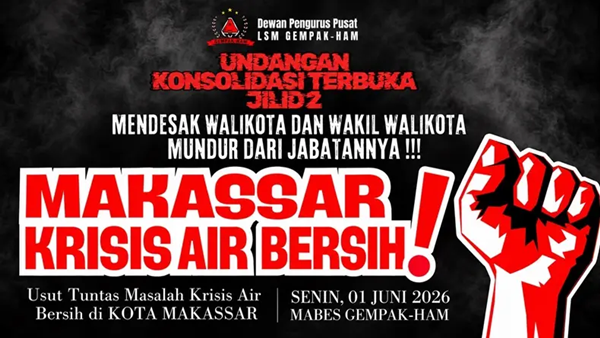 “Kiamat” Air Bersih di Makassar, Gelombang Kemarahan Warga Bidik Pimpinan Daerah