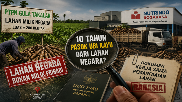Lahan Negara Jadi Penopang Pasokan Raksasa Industri, Publik Minta Fakta Dibuka Terang-Benderang