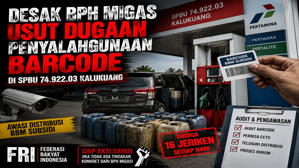 Dugaan Permainan Barcode BBM Subsidi Mencuat, BPH Migas dan Polres Takalar Didesak Audit Total
