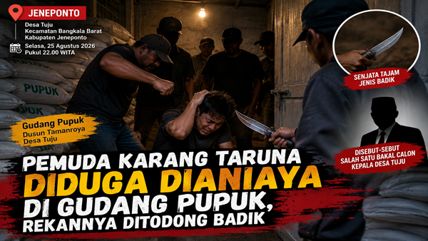 Gudang Pupuk Jadi TKP Dugaan Penganiayaan, Pemuda Damkar Jadi Korban