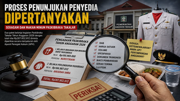Penunjukan Penyedia Paskibraka Takalar Dipertanyakan, APH Diminta Telusuri Jejak Anggaran