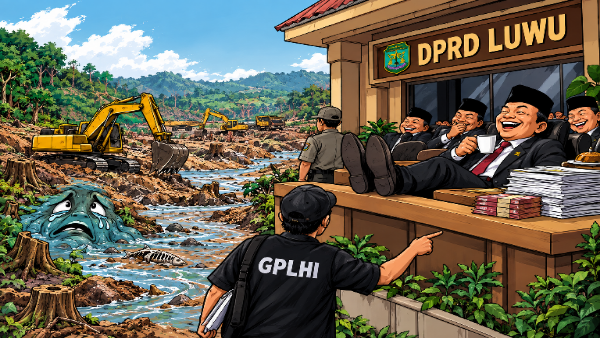 PETI Diduga Marak, Fungsi Pengawasan DPRD Luwu Dipertanyakan