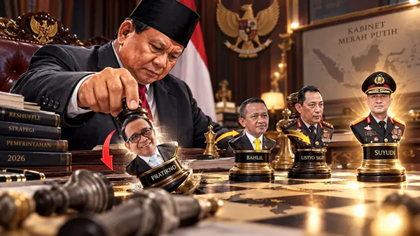 Prabowo Rombak Jajaran Pemerintahan, Pratikno Lengser, Bahlil-Sigit Digeser, Suyudi Kapolri